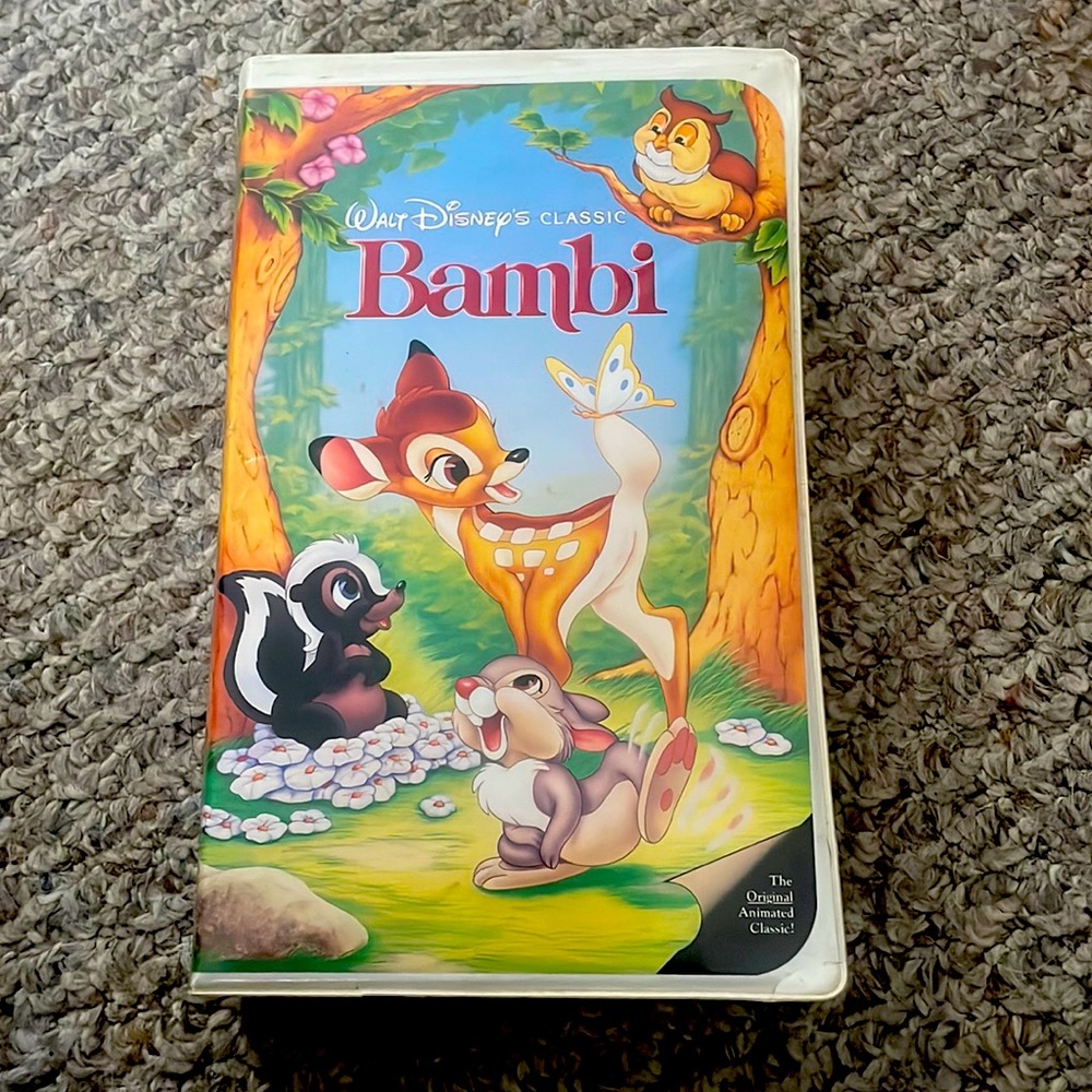 Black Diamond Bambi VHS